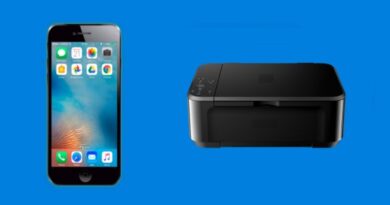 how to connect the Canon printer to the iPhone