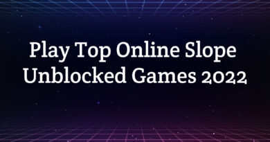 Play Top Online Slope Unblocked Games 2022