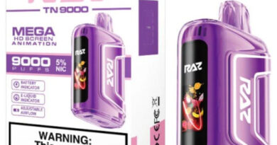 RAZ TN9000 5% NIC 9000 PUFFS RECHARGEABLE DISPOSABLE VAPE: A Comprehensive Review